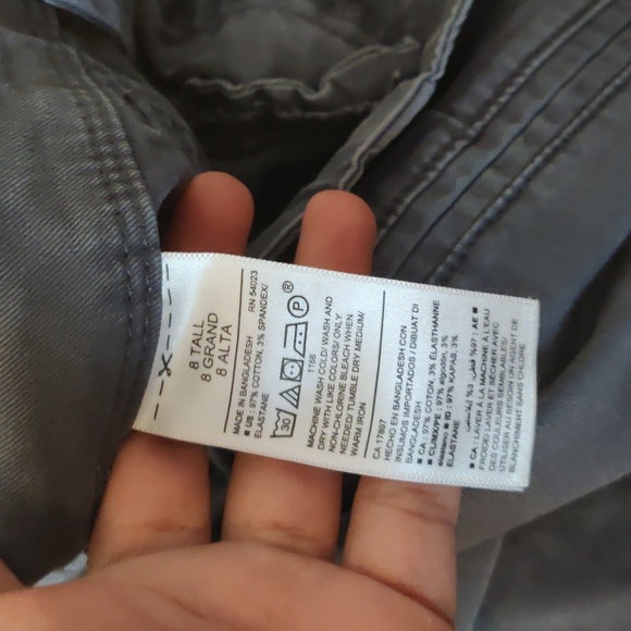 Blue grey pants - Picture 2 of 3